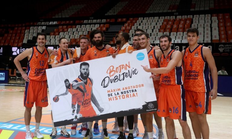 Βαλένθια: Εκτός έδρας είναι η καλύτερη ομάδα της Euroleague