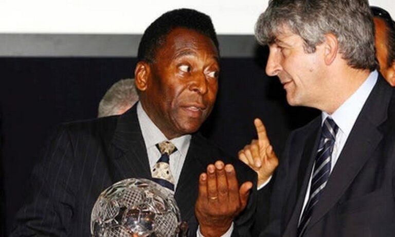 Πελέ: «Δυστυχώς ο ουρανός παίρνει τα αστέρια, σαν τον Ρόσι» (pic)