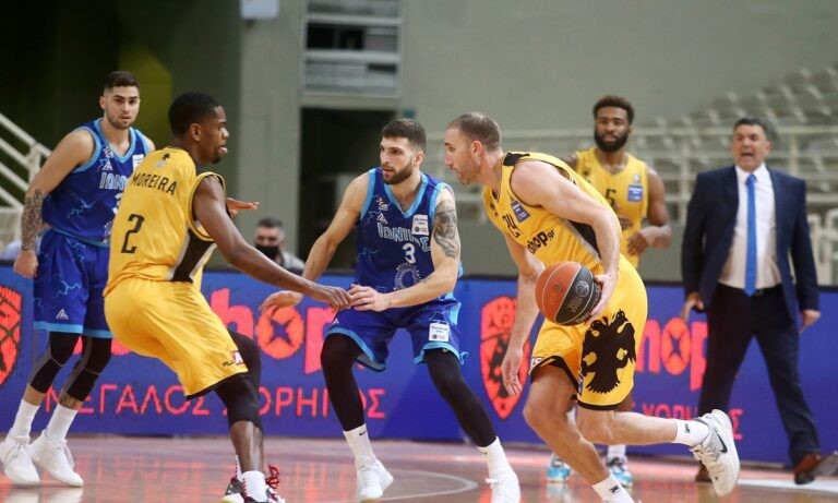 ΑΕΚ- Ιωνικός 81-74: Με τη ψυχή στο στόμα