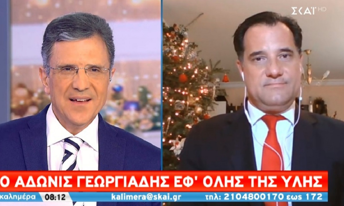 Άδωνις Γεωργιάδης: «Παράθυρο» για άνοιγμα λιανεμπορίου σε ζώνες (vid)