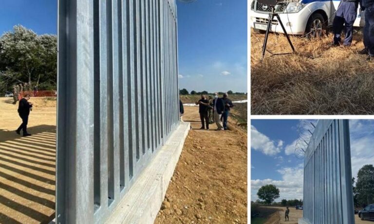 Ελληνοτουρκικά: Θωρακίζεται ο Έβρος – Η πρόοδος του νέου φράκτη (pics)