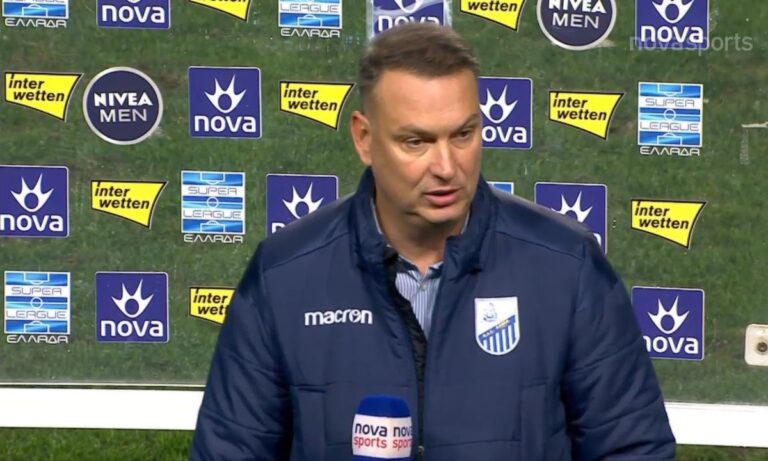 Γρηγορίου: «Ο βαθμός μάς δίνει ψυχολογία να συνεχίσουμε»