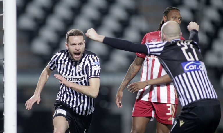 ΠΑΟΚ – Ολυμπιακός 1-0: Ο Ίνγκασον ανοίγει το σκορ στο ντέρμπι (vid)