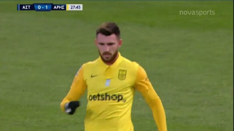 Αστέρας Τρίπολης-Άρης: 0-1 o Μάνος, πανηγύρισε ο Μήτρογλου (vid)