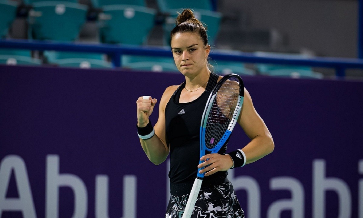 Σάκκαρη – Μουγκουρούθα 2-0: Φανταστική η Ελληνίδα πήρε την πρόκριση στους «8» στο Άμπου Ντάμπι