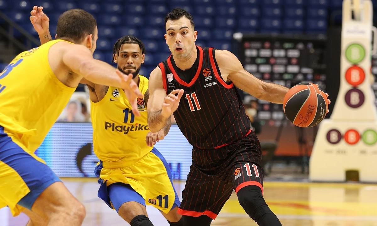 Μακάμπι- Ολυμπιακός 87-89: Άλμα για την οχτάδα με Σλούκα και «Λάρι»