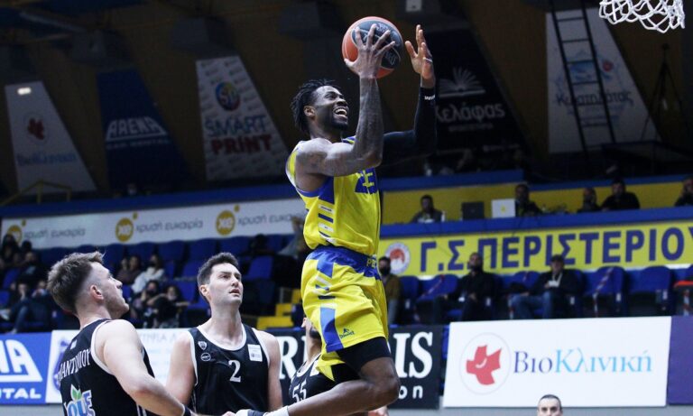 Περιστέρι- ΠΑΟΚ 76-67: Πειστική εμφάνιση και νίκη