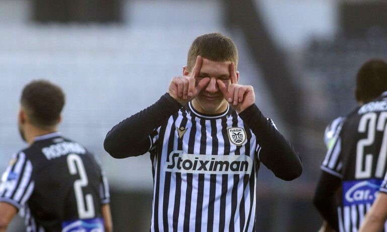 ΠΑΟΚ – ΑΕΛ: Η γκολάρα του Τζόλη για το 2-0 (vid)