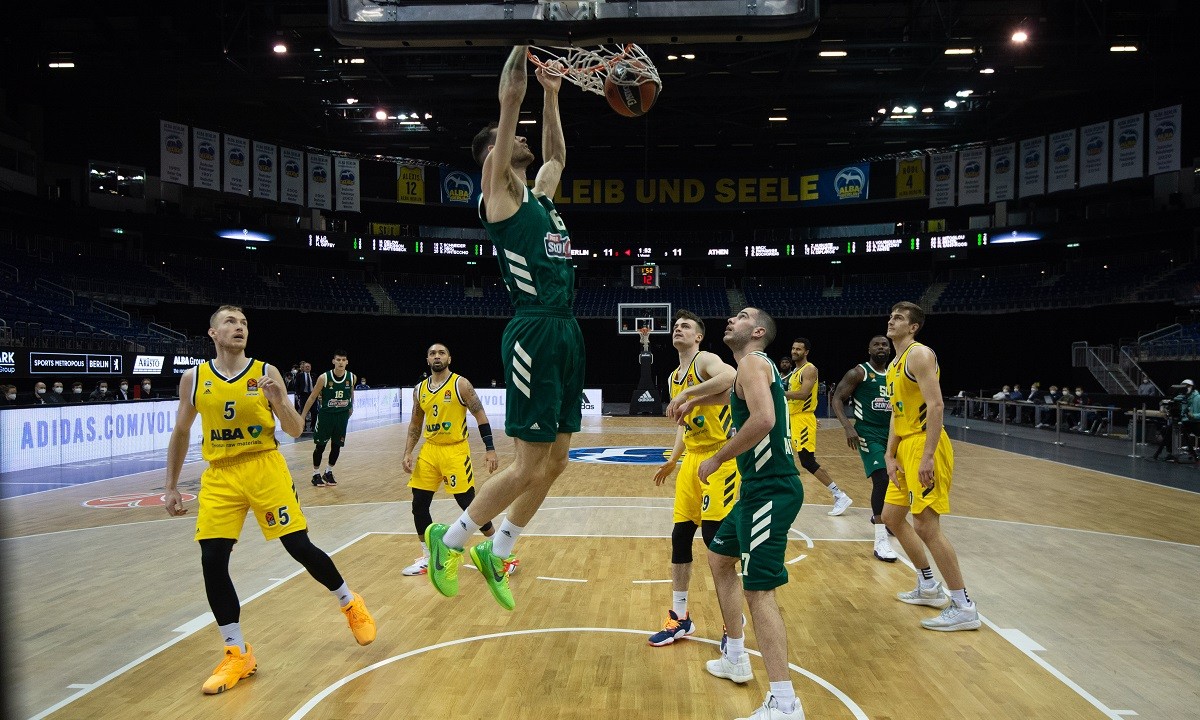 Άλμπα- Παναθηναϊκός 74-65: Πάλεψαν όσο άντεχαν