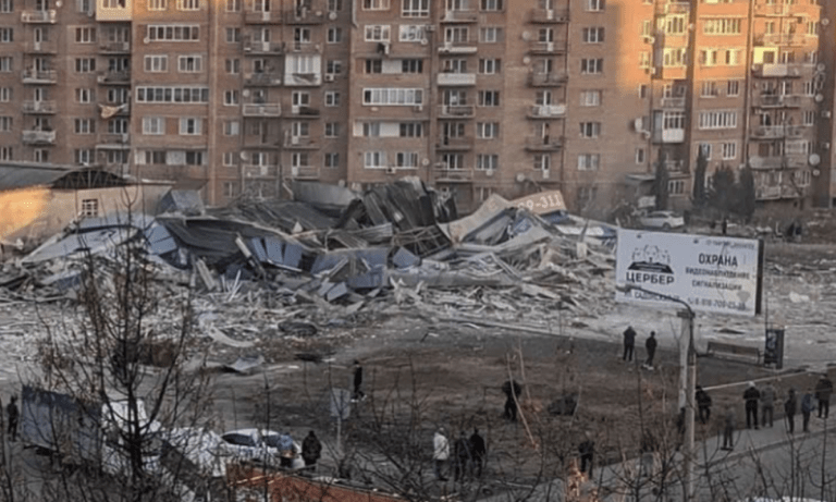 Ρωσία-Σούπερμαρκετ: Σημειώθηκε ισχυρή έκρηξη