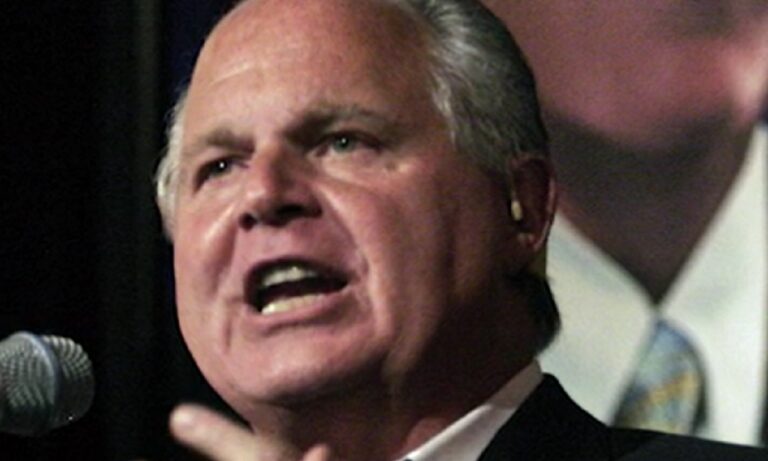 Τώρα: Πεθανε ο Rush Limbaugh