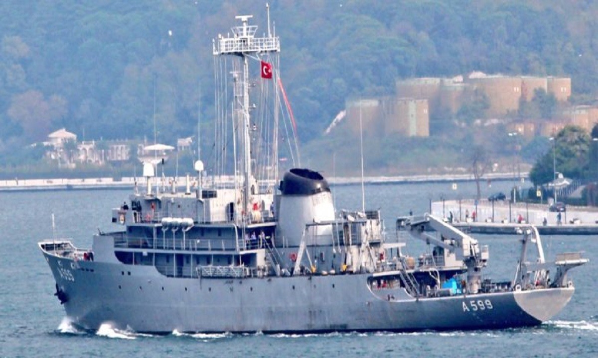 Τσεσμέ: Είναι το τουρκικό πολεμικό πλοίο Α 599