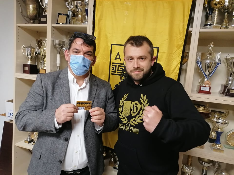 Ένα ιδιαίτερο ξεχωριστό μέλος έχει στις τάξεις της, από την Πέμπτη (25/2) ο Ερασιτέχνης Άρης. Κι αυτό καθώς ο Πύρρος Δήμας γράφτηκε στις καταστάσεις του!