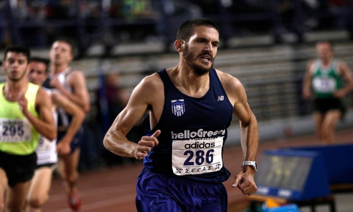 Στίβος-Πανελλήνιο κλειστού: Ντάμπλ ο Δημητράκης κέρδισε και τα 3.000μ