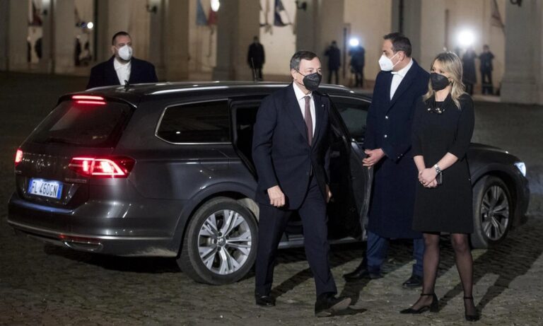 Ιταλία: Επίσημα πρωθυπουργός ο Μάριο Ντράγκι