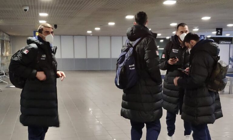 Εθνική ομάδα: Έφτασε στη Ρίγα (pics)