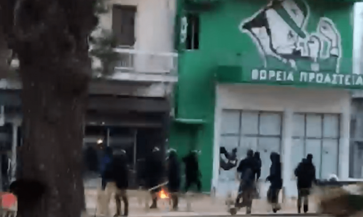 Οπαδική βία: Επίθεση σε σύνδεσμο του Παναθηναϊκού στο Μαρούσι! (vid)