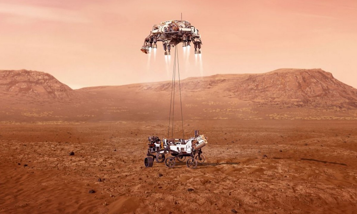 Ιστορική στιγμή: Το «Perseverance» προσεδαφίστηκε στον Άρη – Ξεκινά η αναζήτηση εξωγήινης ζωής