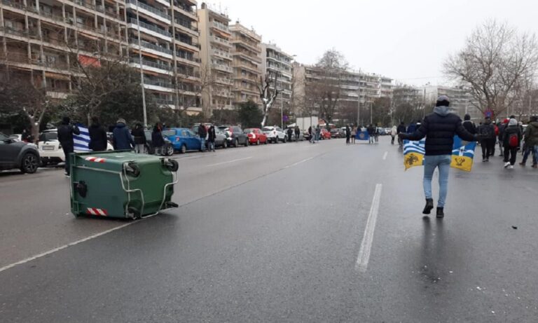 Θεσσαλονίκη: Επεισόδια σε συγκέντρωση κατά του lockdown