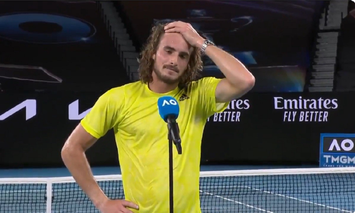 Τσιτσιπάς: «Άφησα την ψυχή μου στο γήπεδο και πέταξα σαν πουλί» (vid)