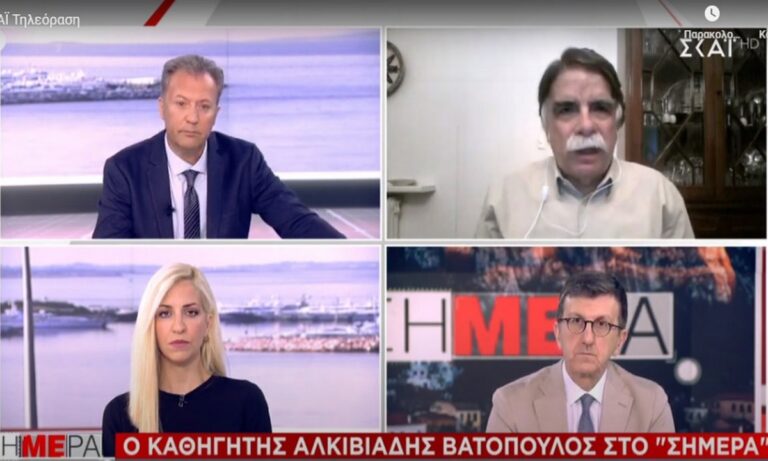 Αλκιβιάδης Βατόπουλος: «Ασφαλές το να πάμε σε παράταση του lockdown»