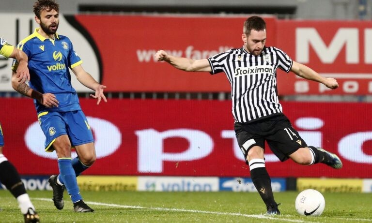 Αστέρας Τρίπολης – ΠΑΟΚ: Γκολ για τρίτο διαδοχικό ματς ο Ζίβκοβιτς (vid)