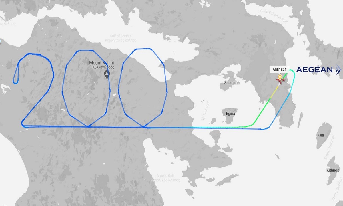 25 Μαρτίου: Η Aegean Airlines έγραψε το 200 στον αέρα