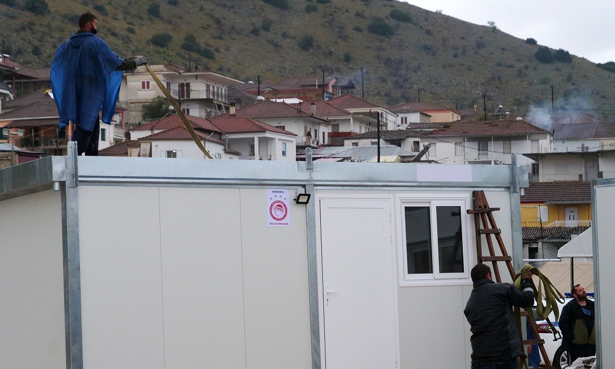 Ολυμπιακός: Την Δευτέρα θα δοθούν οι τελευταίοι οικίσκοι στο Δαμάσι