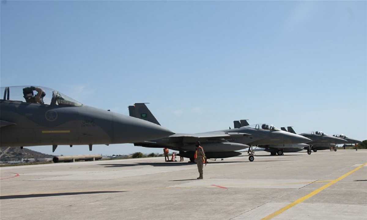 Ελληνοτουρκικά: Στη Σούδα έξι αεροσκάφη F-15C της Πολεμικής Αεροπορίας της Σαουδικής Αραβίας