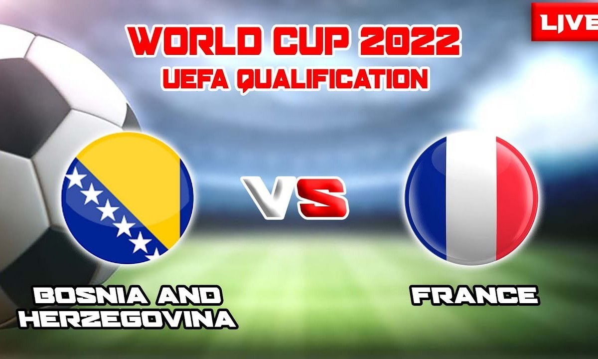 Βοσνία & Ερζεγοβίνη - Γαλλία: Το LIVE του Sportime για την αναμέτρηση στο πλαίσιο της προκριματικής φάσης του Παγκοσμίου Κυπέλλου 2022.
