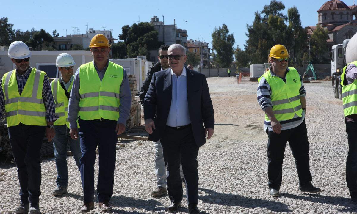 Μελισσανίδης: Επιθεώρησε την «Αγιά Σοφιά-OPAP Arena»