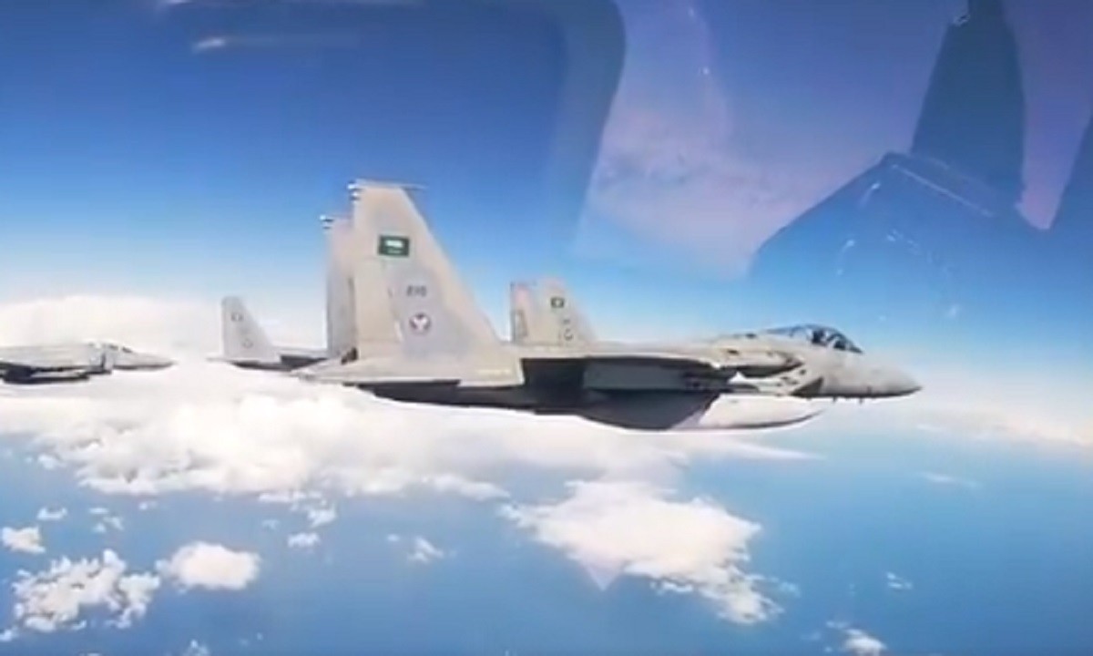 Aιγαίο: Το βίντεο που δεν θέλει να βλέπει η Άγκυρα με ελληνικα F 16 και F-4 καθώς και σουδαραβικά F-15 στον ουρανό του Αιγαίου.