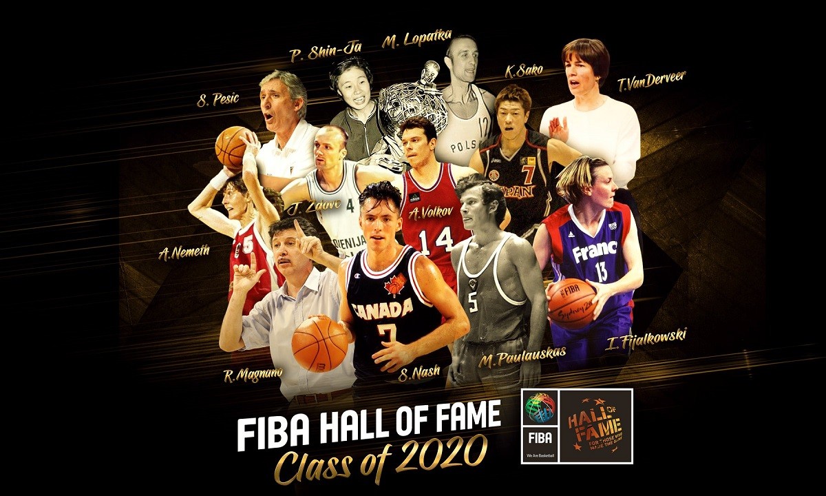 Hall of Fame: Στην τάξη του 2020 Νας, Ζντοβτς και Πέσιτς