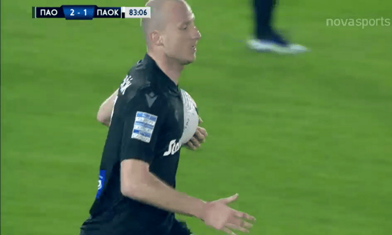 Παναθηναϊκός – ΠΑΟΚ: Ασίστ Σβιντέρσκι, γκολ Κρμέντσικ (vid)