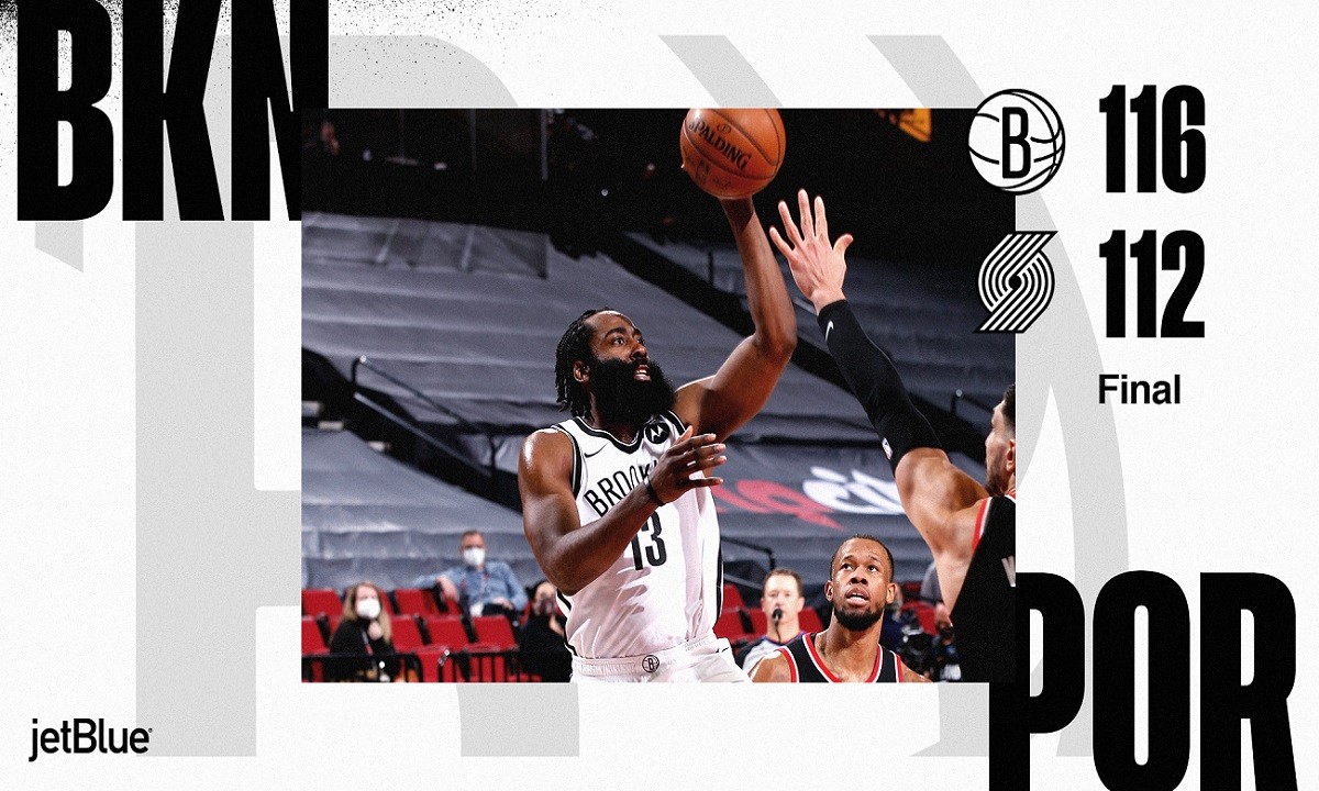 Νετς: «Αδιανόητος» Χάρντεν τους οδηγεί (vid)