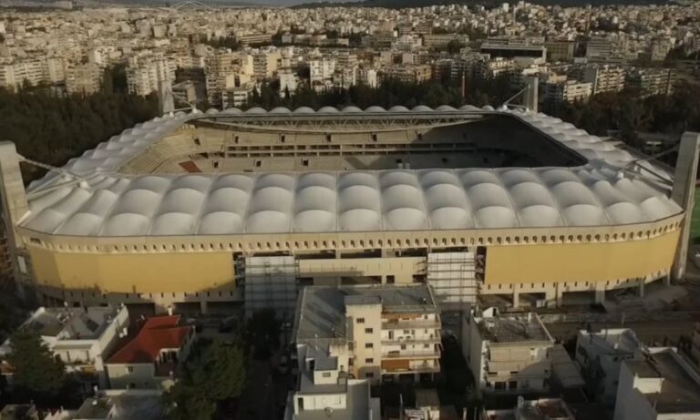 ΑΕΚ: Εντυπωσιακά πλάνα του γηπέδου από drone (vids)