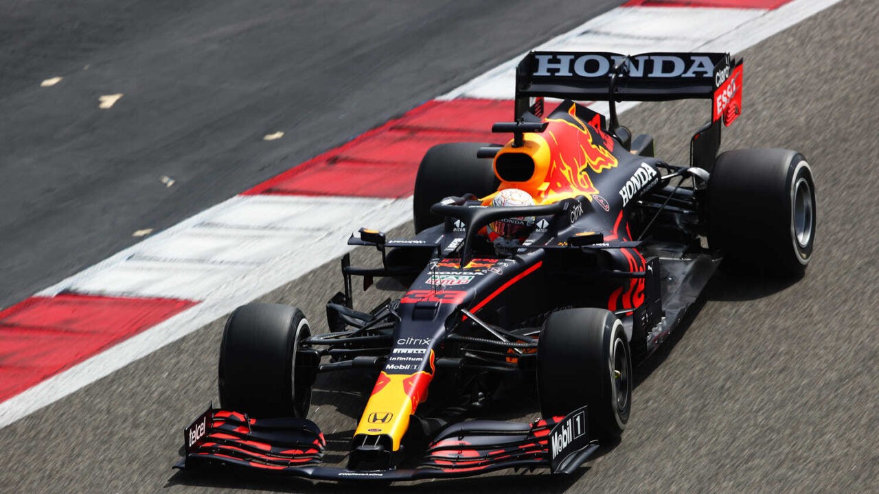 Formula 1: Red Bull RB16B car in Pre-Season testing, Bahr