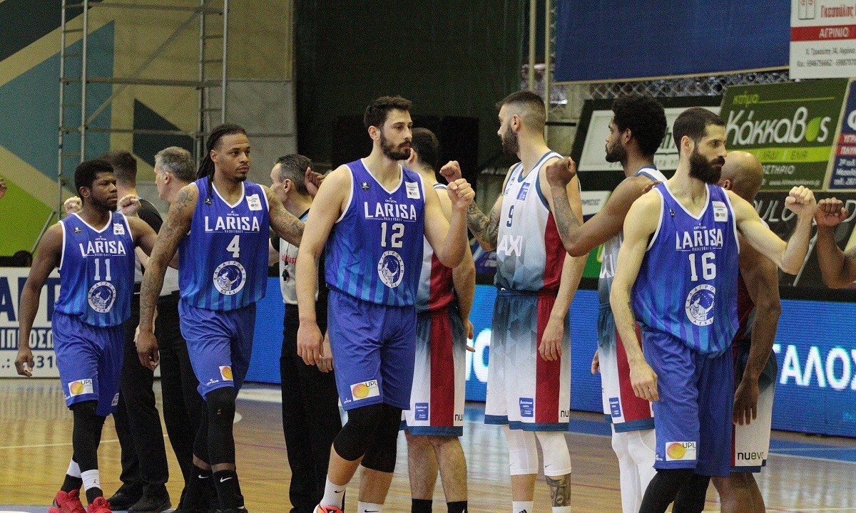 Λάρισα και Μεσολόγγι θα παλέψουν για τη μια θέση που ανανεώνει την παραμονή στην στην Basket League της ερχόμενης αγωνιστικής περιόδου