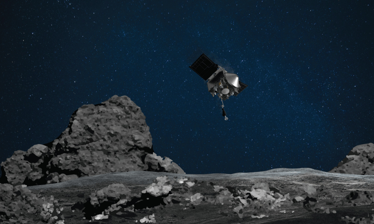 NASA: H… ώρα της επιστροφής για τον «Osiris» μετά την βόλτα στον αστεροειδή Μπενού