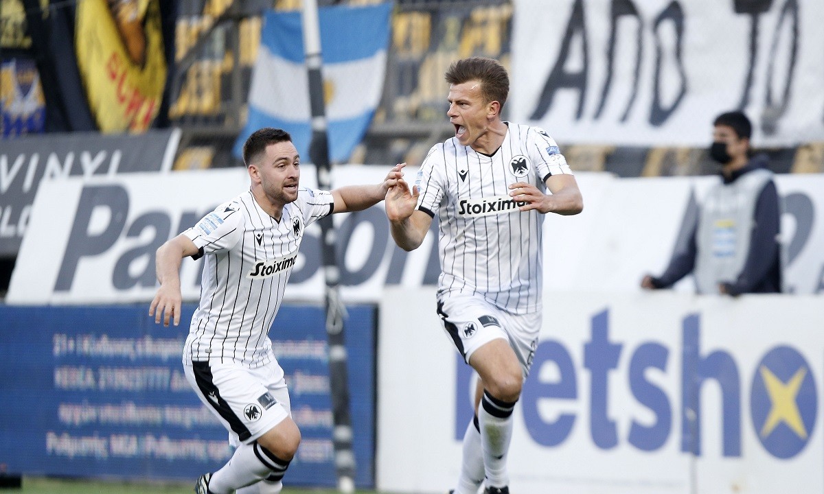 Άρης – ΠΑΟΚ: Μαγική ασίστ Σβιντέρσκι, γκολ ο Σβαμπ (vid)