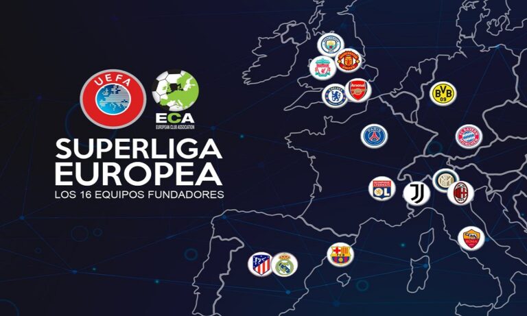 European Super League: Ανακοινώθηκε και επίσημη η ίδρυσή της!