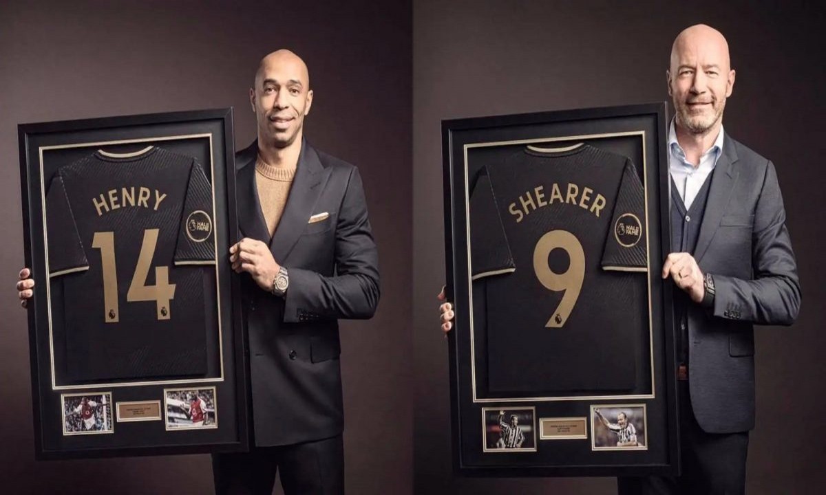 Premier League: Τιερί Ανρί και Άλαν Σίρερ οι πρώτοι παίκτες που μπαίνουν στο Hall of Fame