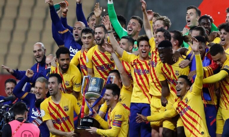 Ρεάλ Μαδρίτης: Έδωσε συγχαρητήρια στη Μπαρτσελόνα για την κατάκτηση του Κυπέλλου (pic)