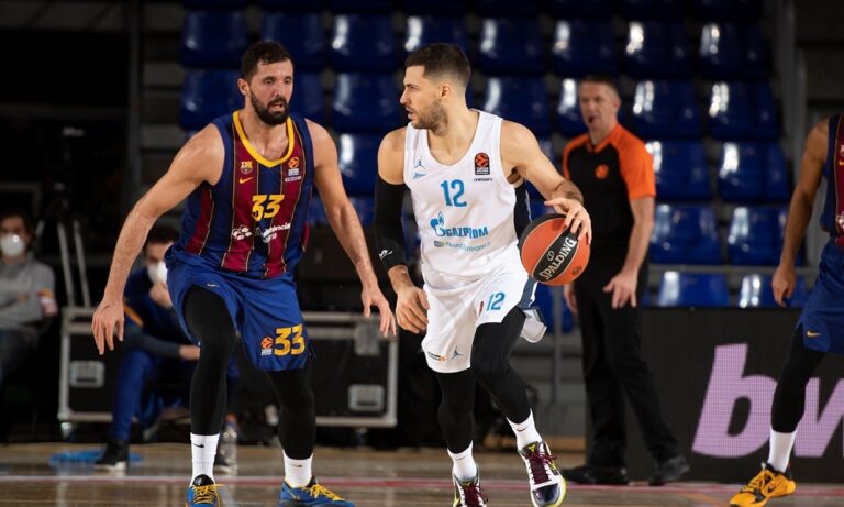 Μπαρτσελόνα- Ζενίτ Αγίας Πετρούπολης 74-76 (TΕΛΙΚΟ)