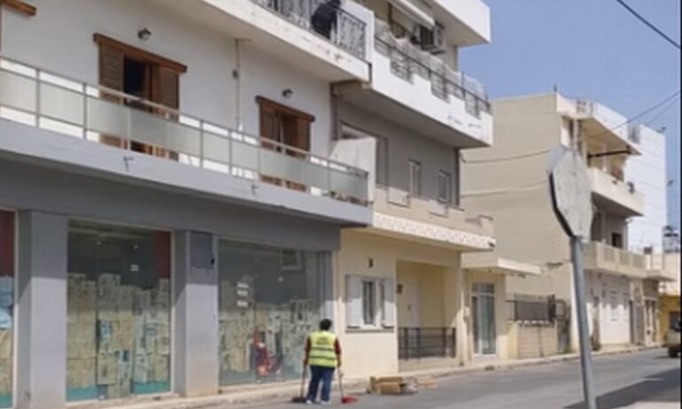 Κρήτη: Ρίχνει σκουπίδια από το μπαλκόνι – Τι της είπε υπάλληλος καθαριότητας (vid)