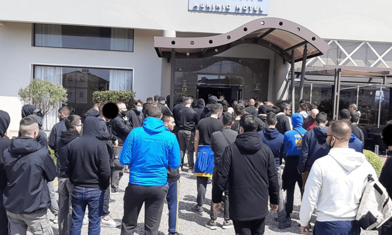 Παναιτωλικός: Στο ξενοδοχείο oι οργανωμένοι!