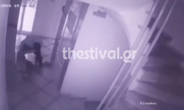 Θεσσαλονίκη: Ληστές χτύπησαν ηλικιωμένη μπροστά στο γιο της (vid)