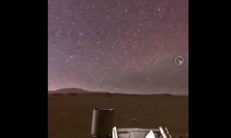 Πλανήτης Άρης – Φοβερό: Έτσι είναι η εικόνα του τη… νύχτα (vid)