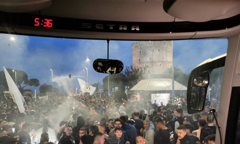 ΠΑΟΚ: «Κάηκε» ο Λευκός Πύργος για τους Κυπελλούχους – Γλέντι μέχρι το πρωί (pics+vids)