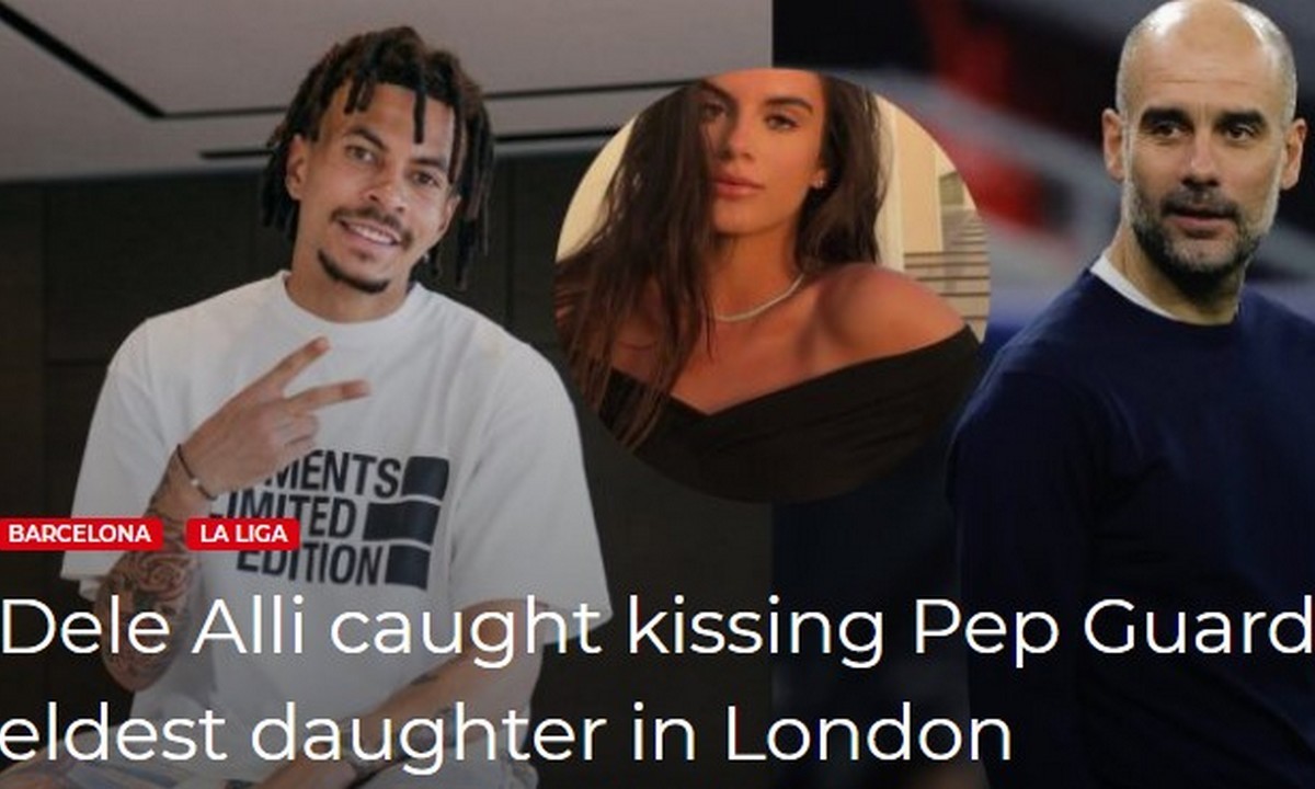 Τότεναμ: Ο Ντέλε Άλι τα έχει… χάσει με την κόρη του Γκουαρδιόλα!